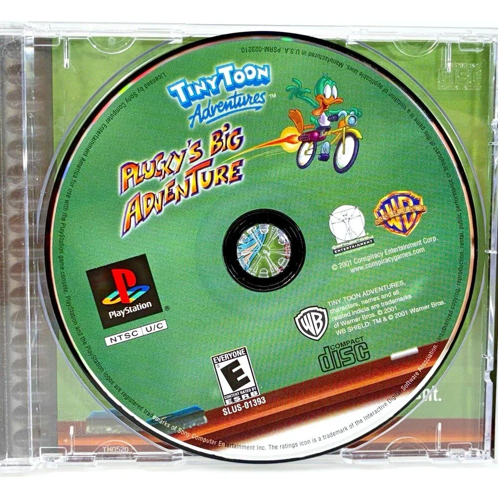 Tiny Toon Adventures: Plucky's Big Adventure Sony PlayStation Complete Tested